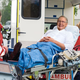 Illustration for article titled Babbling, Grinning Mitch McConnell Demands EMTs Loading Him On Stretcher Vote Yes On Healthcare Bill